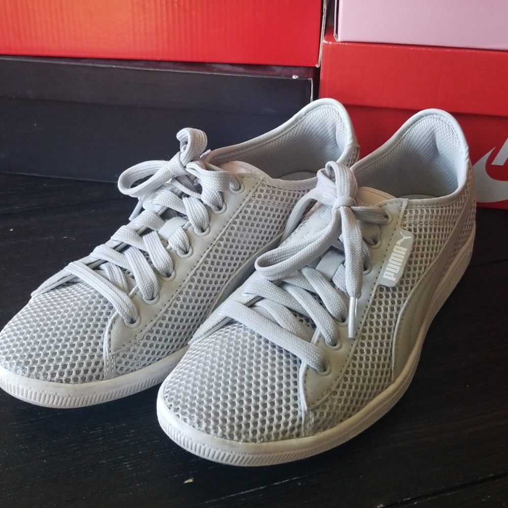 Puma Vikky Mesh shoe 7.5 grey